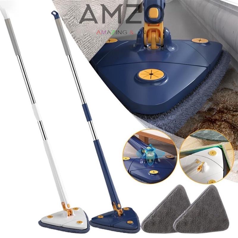 CÂY LAU NHÀ ĐA NĂNG TỰ VẮT ĐA TAM GIÁC, HỖ TRỢ LAU TRẦN NHÀ, CỬA SỔ, SÀN NHÀ, LAU KÍNH XOAY 360 ĐỘ