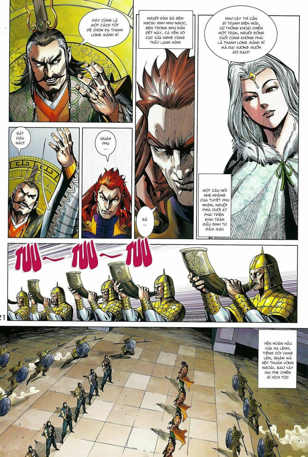 xuân thu mãnh sĩ chapter 11.2 8