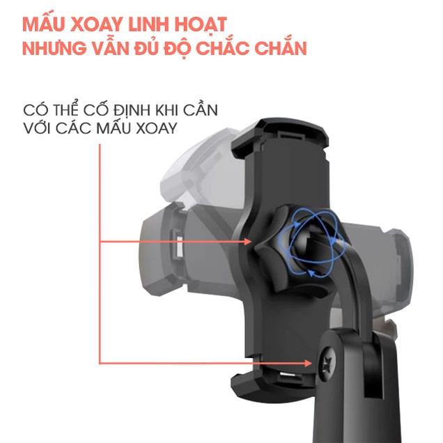 Giá Đỡ Điện Thoại DC01 Livestream Xem Video Xoay 360 Độ