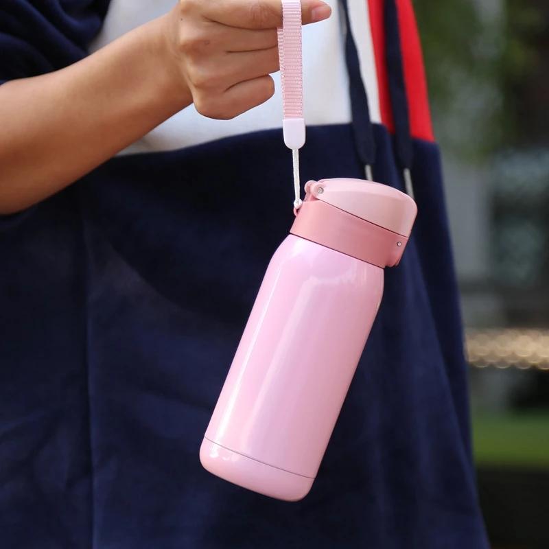 Mini Giữ Nhiệt Dễ Thương Kẹo Hoạt Hình 200Ml/360Ml Trẻ Em Nóng Thép Không Gỉ Nhiệt Cốc Cà Phê chân Không Cách Nhiệt