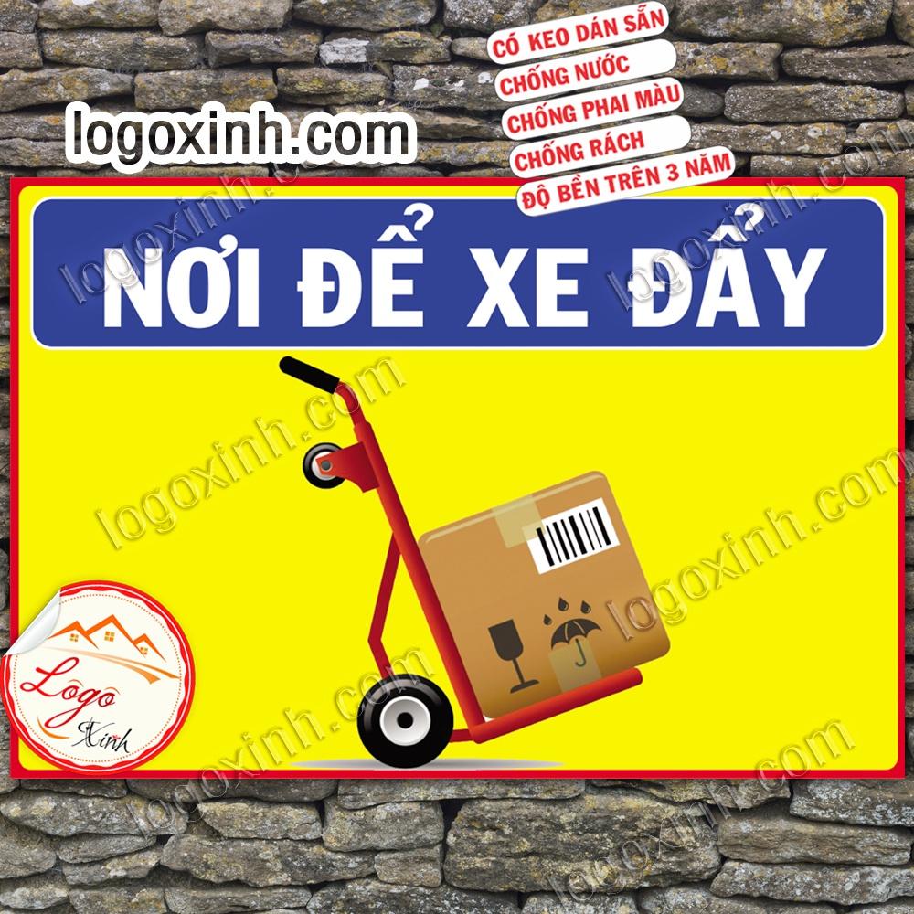 LOGO TEM STICKER VỊ TRÍ NƠI ĐỂ XE ĐẨY HÀNG - TRUCKER PLACE- DÙNG CHO CÔNG TY, VĂN PHÒNG, NHÀ XƯỞNG.....