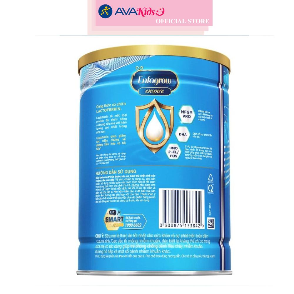 Sữa bột Enfagrow Enspire số 2 850g (1 - 3 tuổi)
