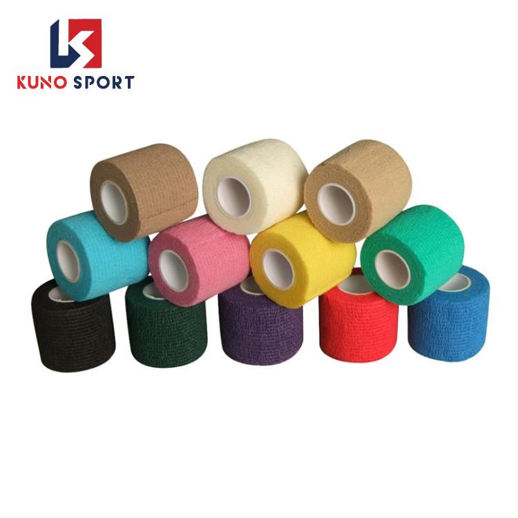 Băng cuốn keo chấn thương tự dính phục vụ y tế thể thao rộng 5cm dài 4.5m