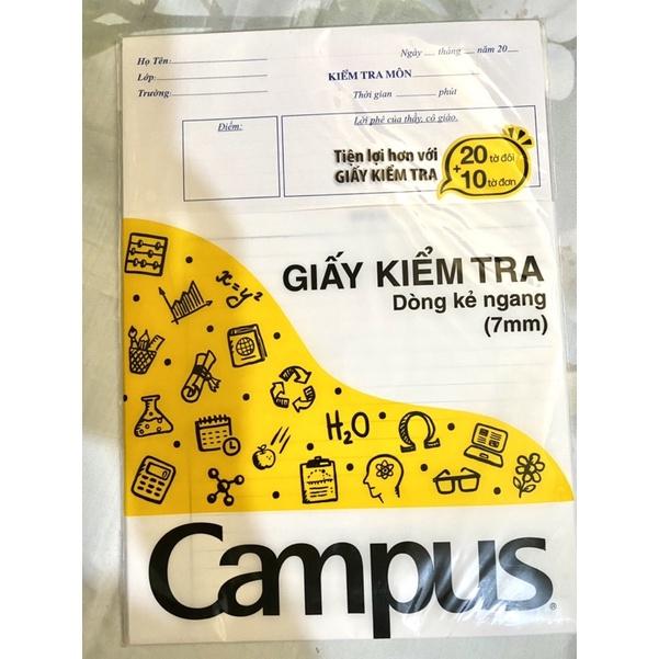 Giấy kiểm tra Campus cấp 2