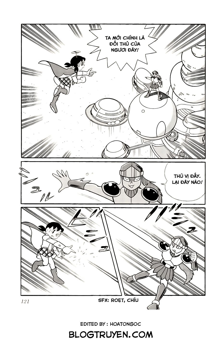 doraemon - nobita và những hiệp sĩ không gian chapter 5 22