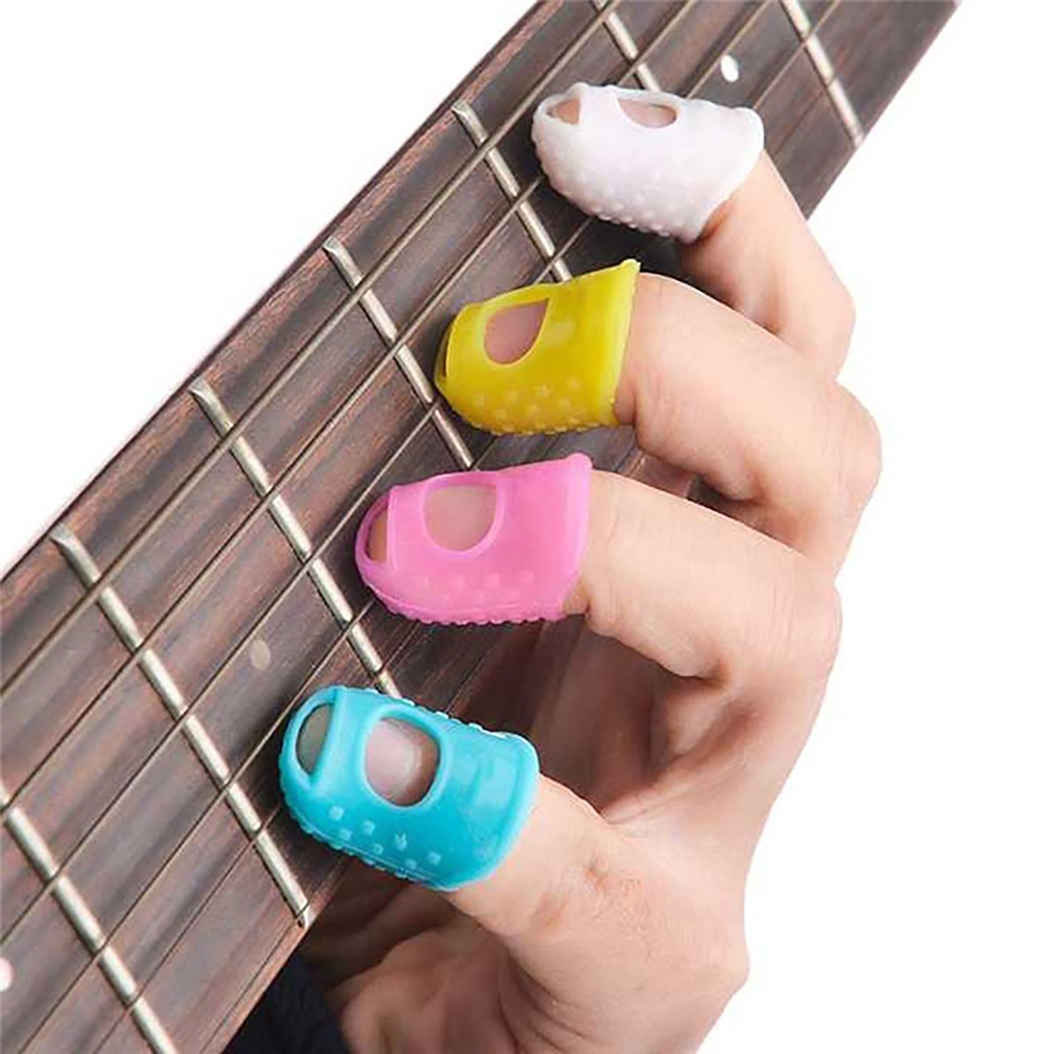 Dụng cụ bảo vệ đầu ngón tay trái khi chơi đàn Guitar - Giúp giảm đau đầu ngón tay