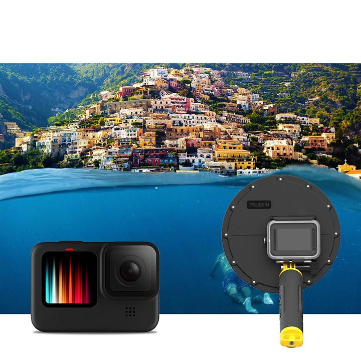 DOME DÀNH CHO GOPRO HERO 10 / GOPRO 9 TELESIN - HÀNG NHẬP KHẨU