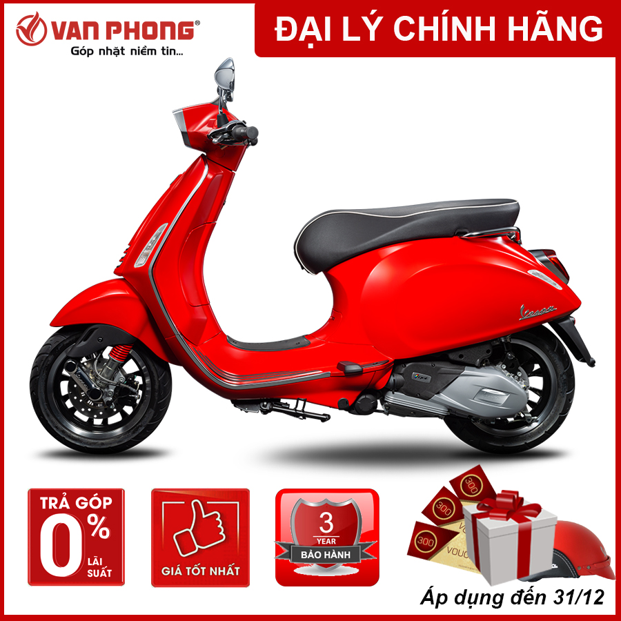 - Xe máy Vespa Sprint LED 125 cc
