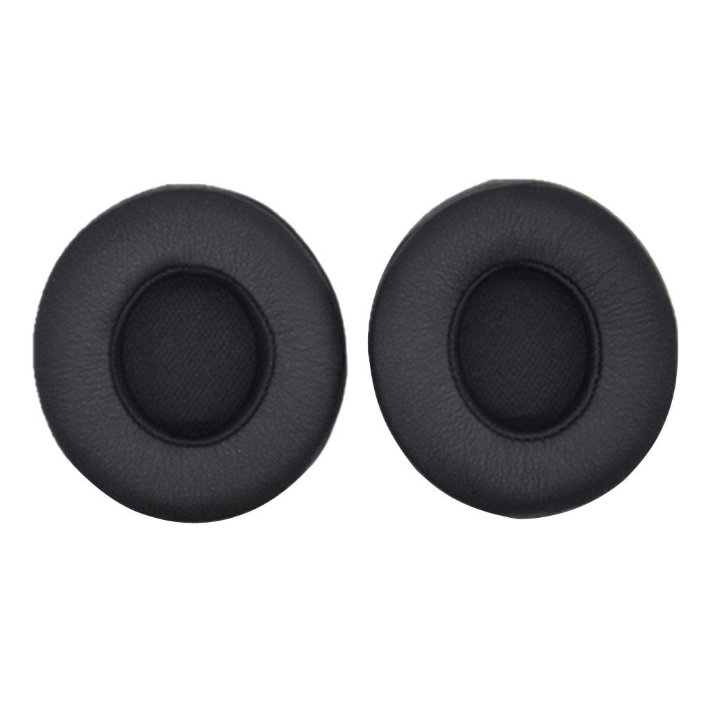 Headphones Ear Pads Cushions Covers Replacement for 2 Black