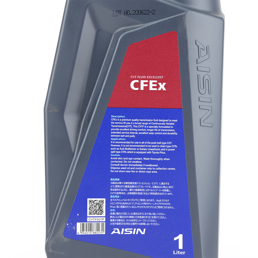 Nhớt Hộp Số Tự Động AISIN CVTF001P CFEx CVTF Multi 1L