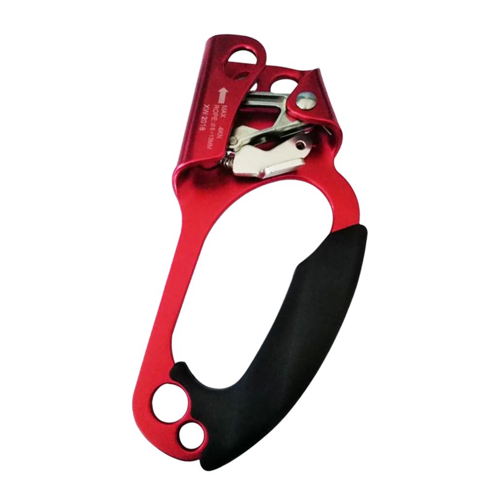 Arborist Tree Rock Climbing Right Hand Ascender Riser Grasp Device for 8mm-13mm Rope