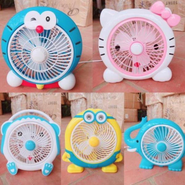 QUẠT ĐỂ BÀN MINI HÌNH THÚ