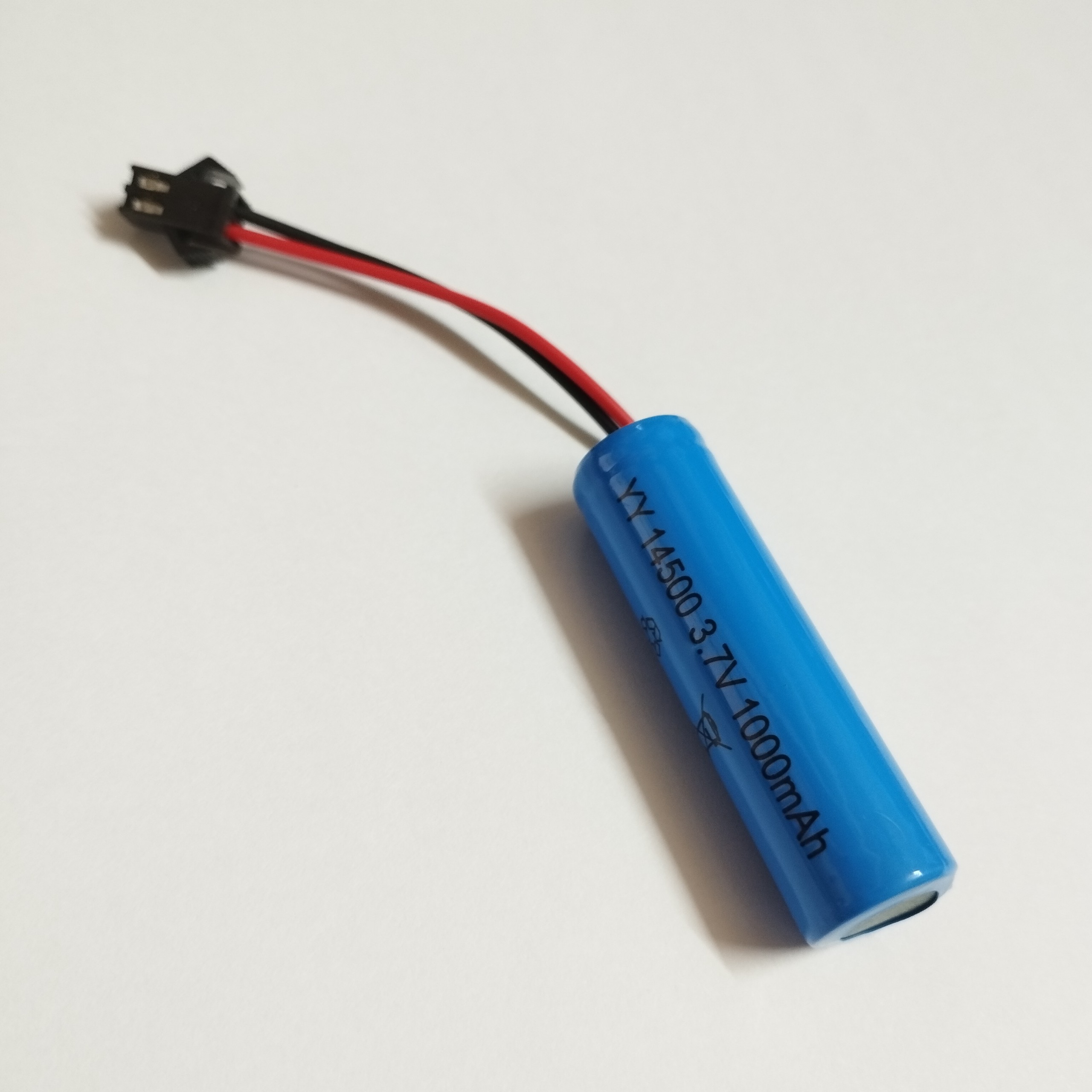 Pin sạc 14500 hình trụ 3.7V dung lượng 1000mAh chân cắm Jack SM 2P