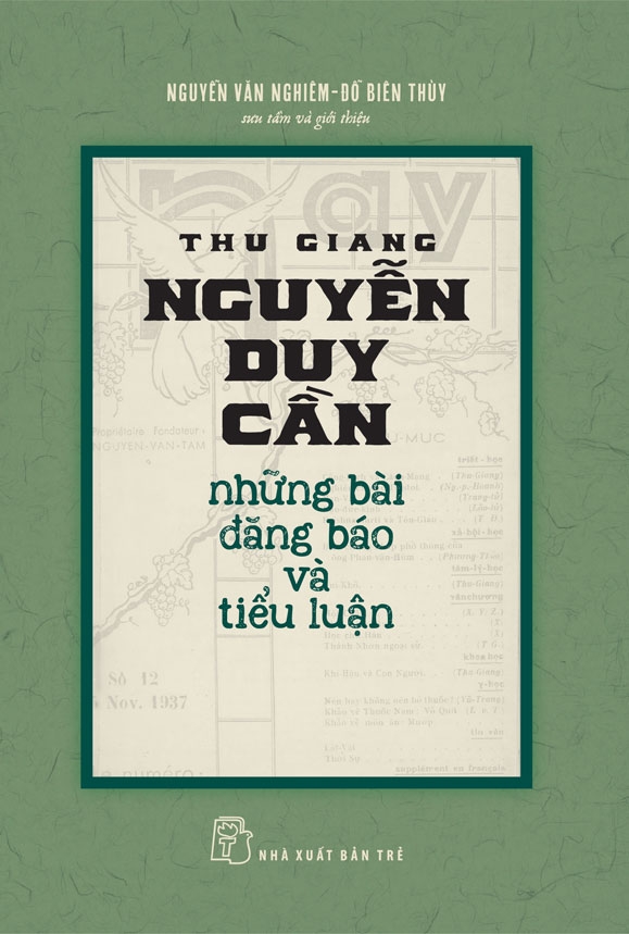 Thu Giang Nguyễn Duy Cần - Những Bài Đăng Báo Và Tiểu Luận
