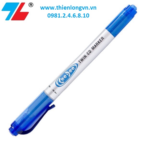 Bút lông dầu Ceedee Thiên Long; PM-04 mực xanh