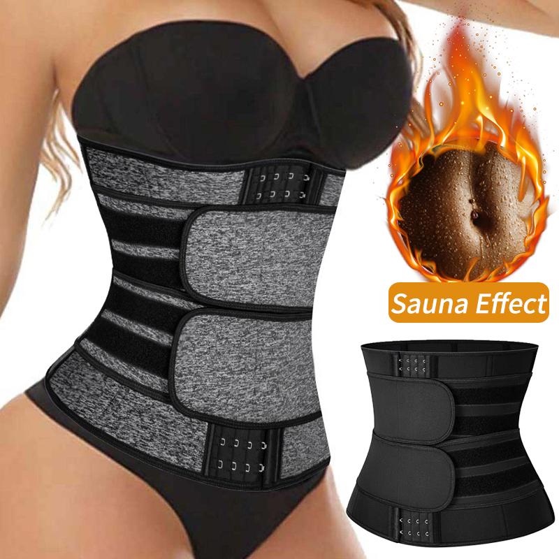 Phụ Nữ Eo Huấn Luyện Corset Giảm Cân Tập Toàn Thân Nén Tông Đơ Cắt Đai Giảm Béo Cincher Mỡ Burnin Mồ Hôi Làm Người Mẫu Dây Đeo