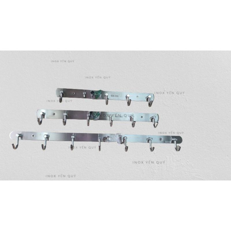 MỜ XƯỚC MẮC TREO QUẦN ÁO 5 - 6 - 7 MÓC TREO INOX304