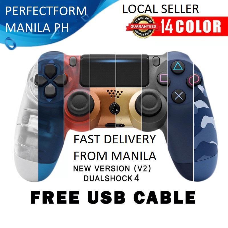 Tay Cầm Chơi Game PS4 Kết Nối Bluetooth Không Dây Cho PC / Laptop