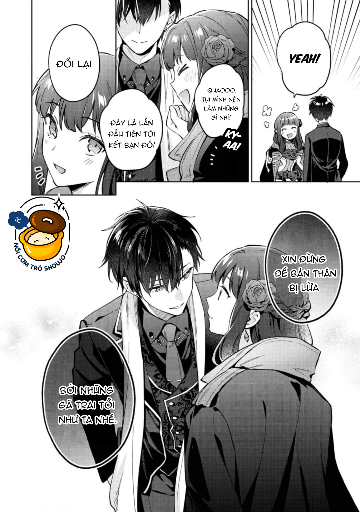 cháu gái cưng của mafia, sau khi chuyển sinh lại trở thành đại tiểu thư xã hội đen trong game otome chapter 14 12