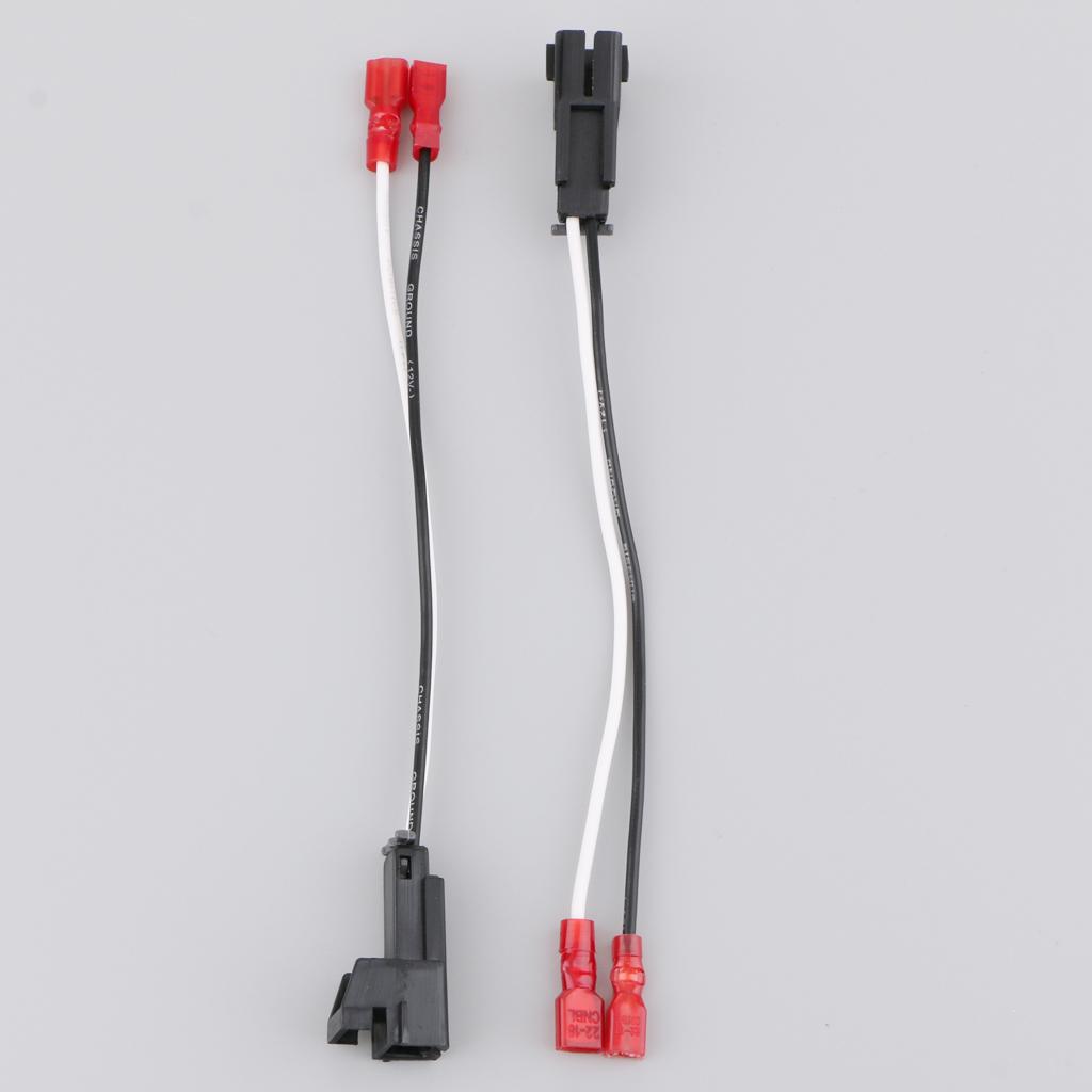 2 Pieces Car Audio Speaker Wire Harness for Chevrolet Hummer SUZUKI