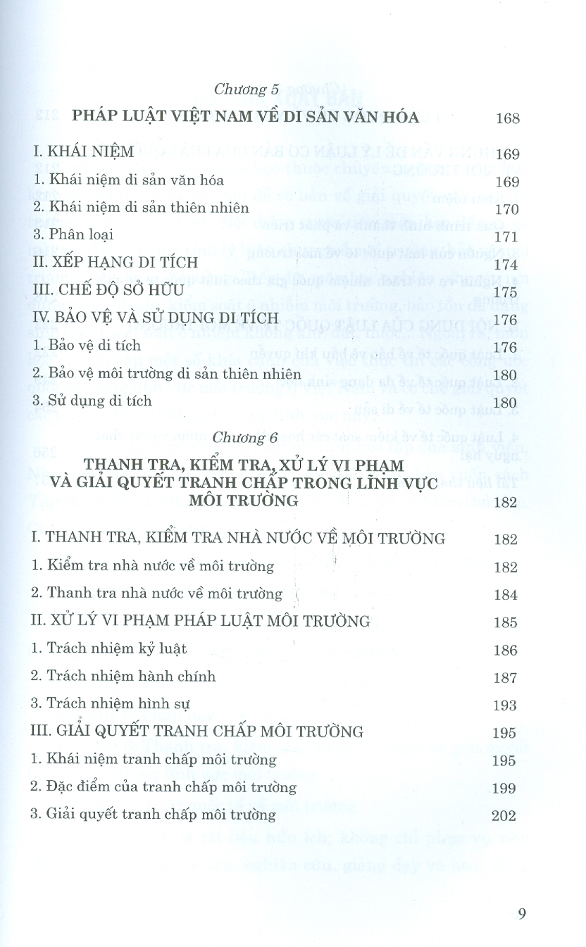 Tập bài giảng Luật Môi trường