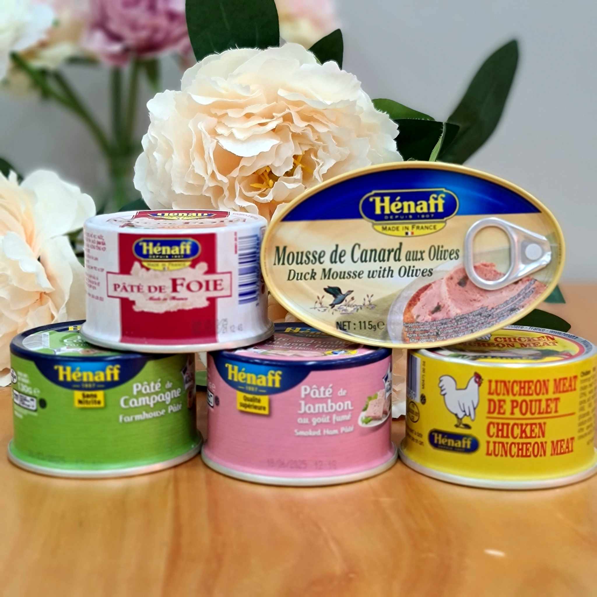 Pate gan heo 32% Henaff 130g