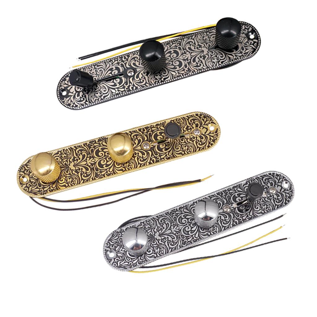1 Piece Bridge Switch Control Plate for TL Electric Guitar Parts