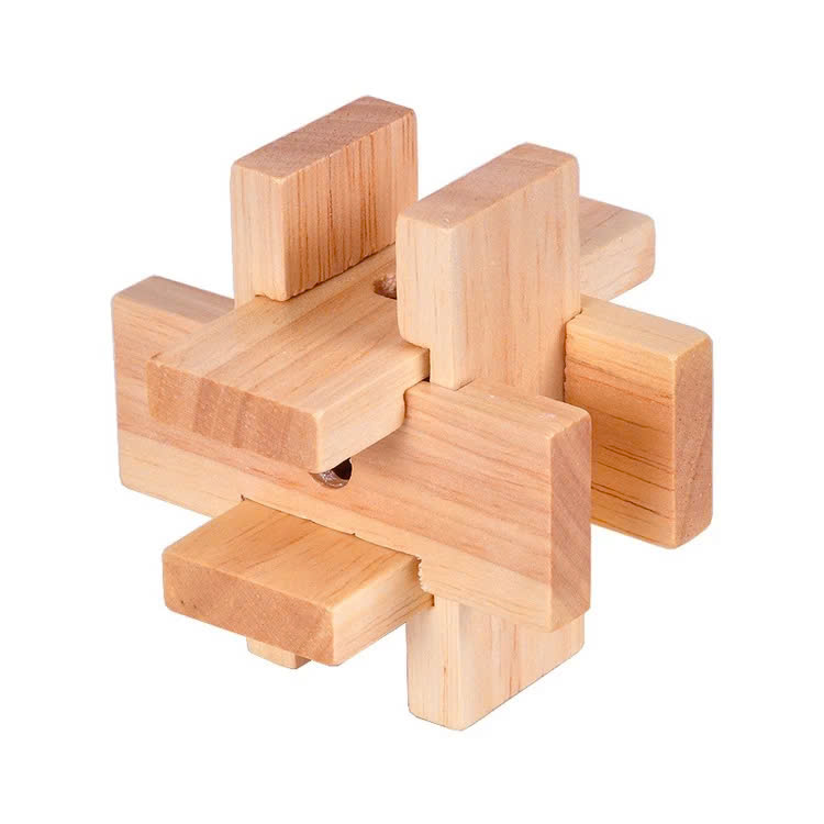 Đồ Chơi Rubik Khóa Khổng Minh - Khóa Lỗ Ban (Nhiều mẫu) BẰNG GỖ