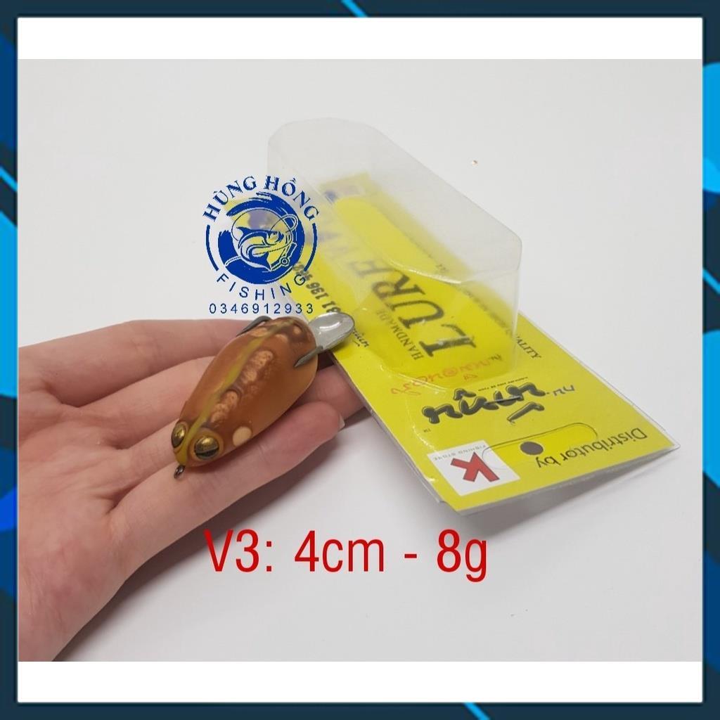 MỒI GIẢ NHÁI HƠI FROG TOON V1,V2,V3,V4 V5 Chuyên Đồ Câu Lure MADE IN THAI LAN - Hàng Chính hãng