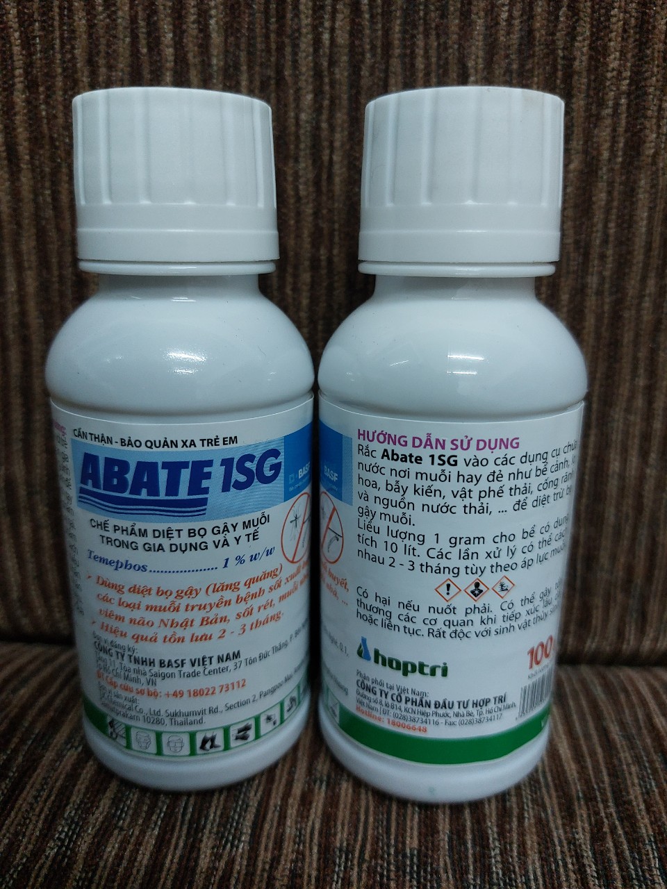 Thuốc diệt lăng quăng, bọ gậy ABATE 1SG- 100gr