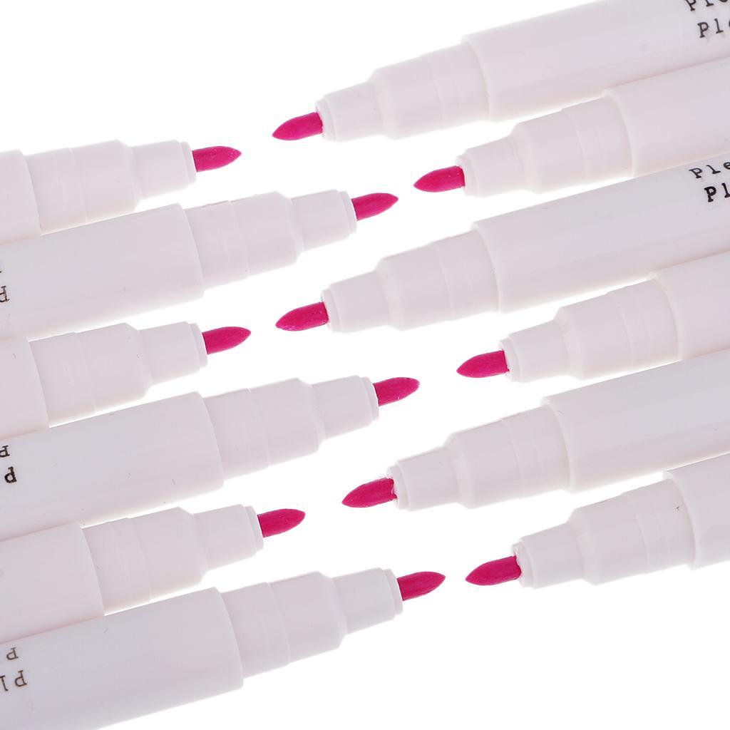 12 Pieces Air Erasable Pen Water Soluble Pen Vanishing Fabric Marker