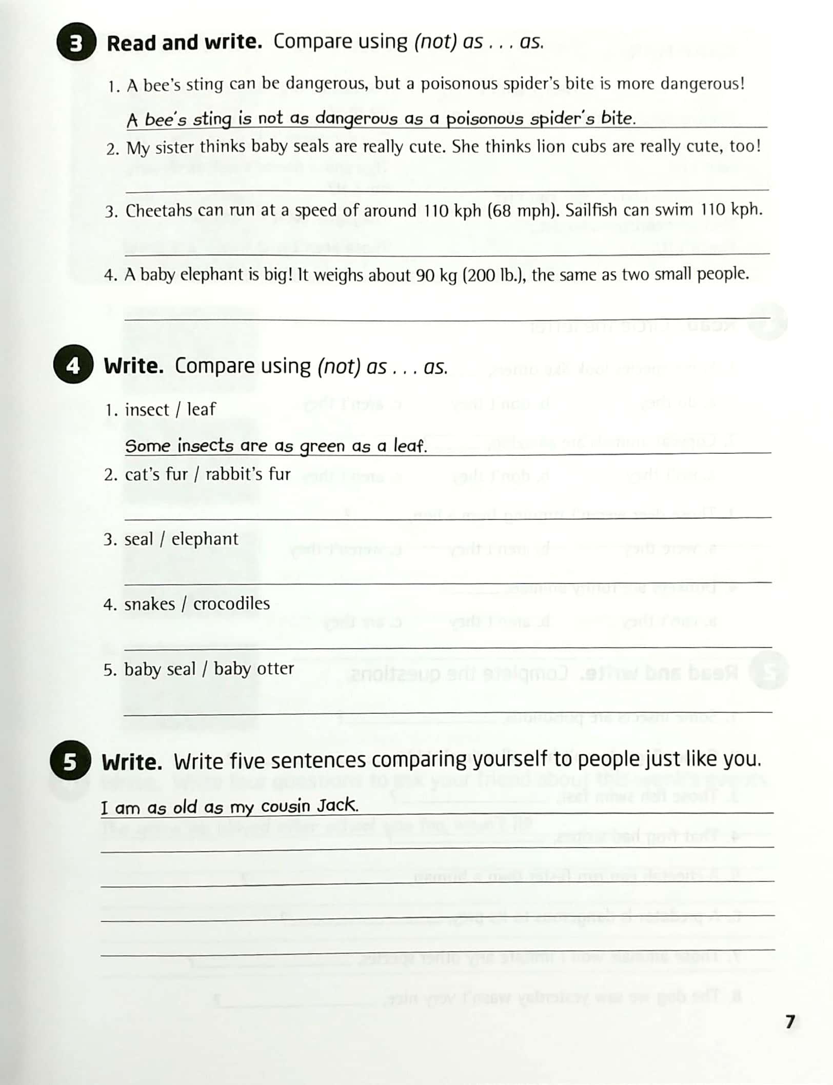 OUR WORLD AME 5 GRAMMAR WORKBOOK