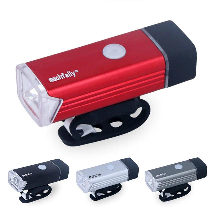 Đèn pha sạc usb Machfally Cho xe đạp