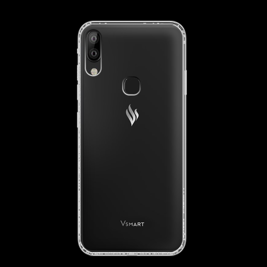 Ốp lưng cho Vsmart Active 1 Plus - 01195 - Ốp dẻo trong - Hàng Chính Hãng
