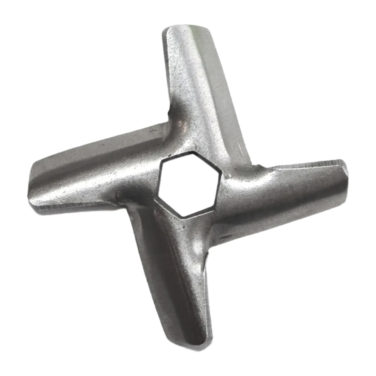 Food Meat Grinder Blade Cutter Easy to Install Duable Spare Part Stainless Steel for Mixers Grinding Electric or Manual Grinder Accessories