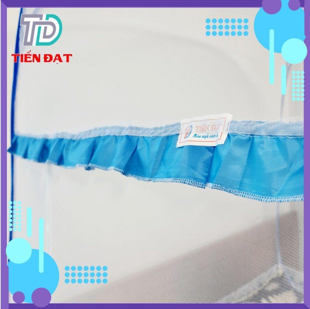 Mùng ngủ , màn tự bung đỉnh vuông Tiến Đạt chân viền vải cao cấp bảo hành chính hãng