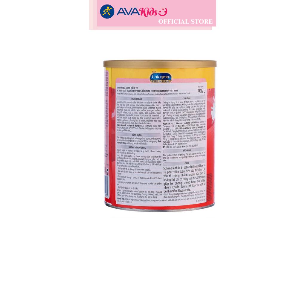Sữa bột Enfagrow Premium Toddler 907g (từ 1 tuổi)