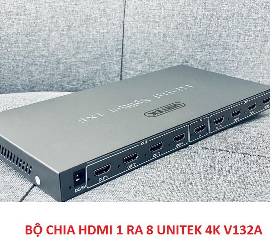 BỘ CHIA HDMI 1 - 8 Unitek (V132A) - HÀNG CHÍNH HÃNG