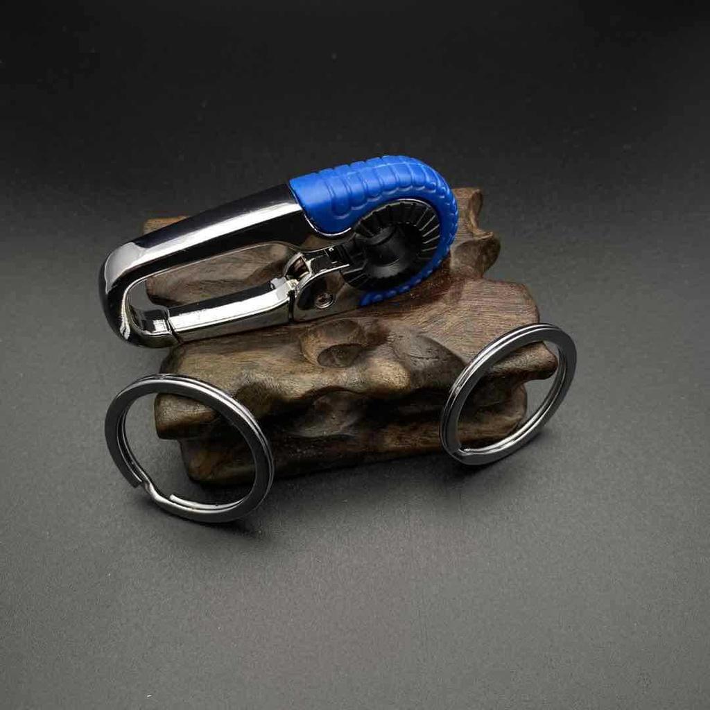 Carabiner Keychain Camping Climbing Hiking Outdoor Sports Safety Buckle Keychain Zinc Alloy Keychain Ring Climbing Equipment