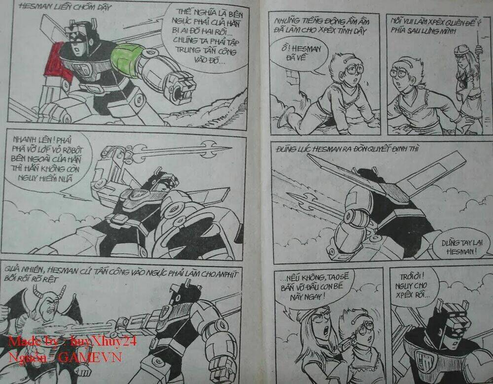 dũng sĩ hesman chapter 15 28