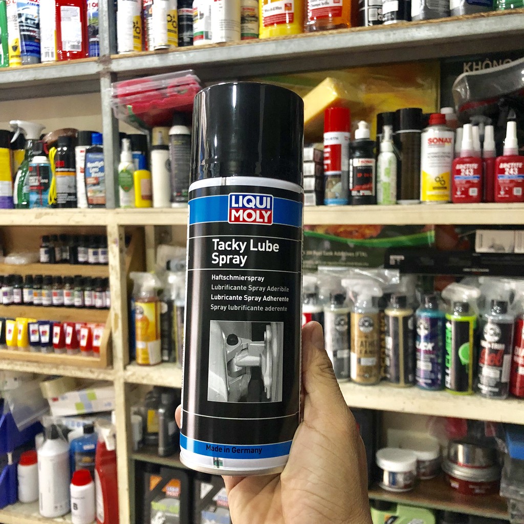 Mỡ Bò Bôi Trơn Chịu Nhiệt Dạng Lỏng Liqui Moly Tacky Lube-Spray 2518 (400ml)