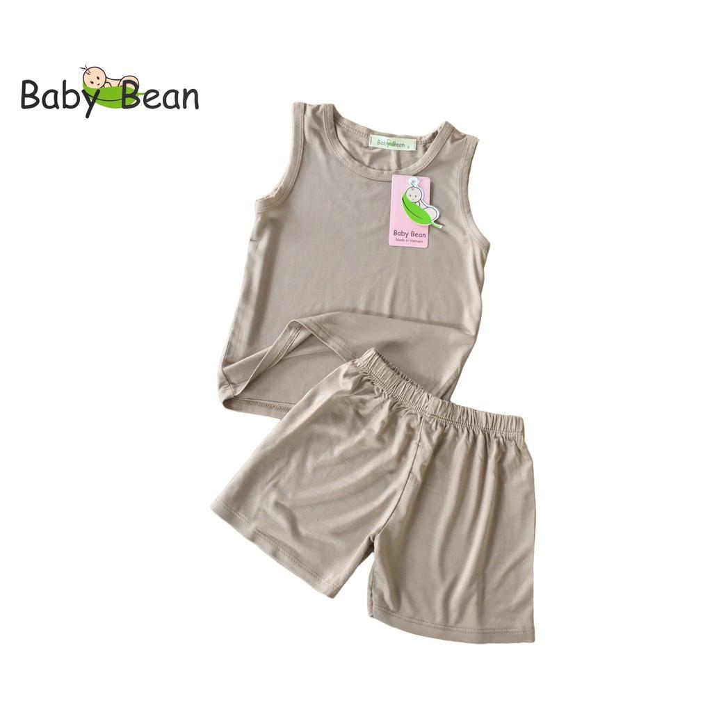 Đồ Bộ Thun Lạnh Sát Nách Bé Sơ Sinh Trai BabyBean MÃU NGẪU NHIÊN (7kg-13kg)