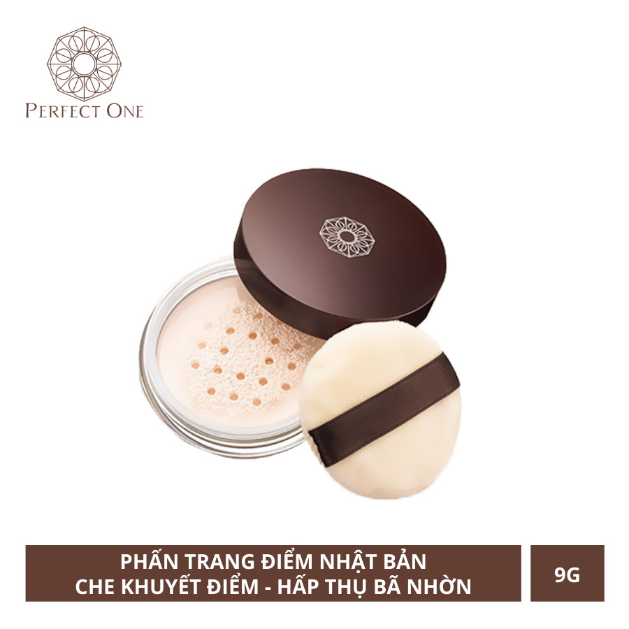 Phấn Phủ Dạng Bột Nhật Bản PERFECT ONE SP Face Powder Che Các Khuyết Điểm Hấp Thụ Bã Nhờn Hiệu Quả 9g