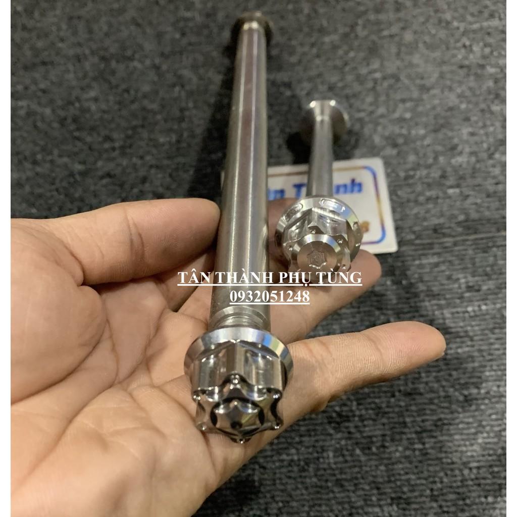 Cốt Inox kèm Tán đầu bích EXCITER 150