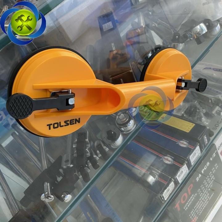 Tay hít kính - hít gạch Tolsen 62662 loại 2 chấu
