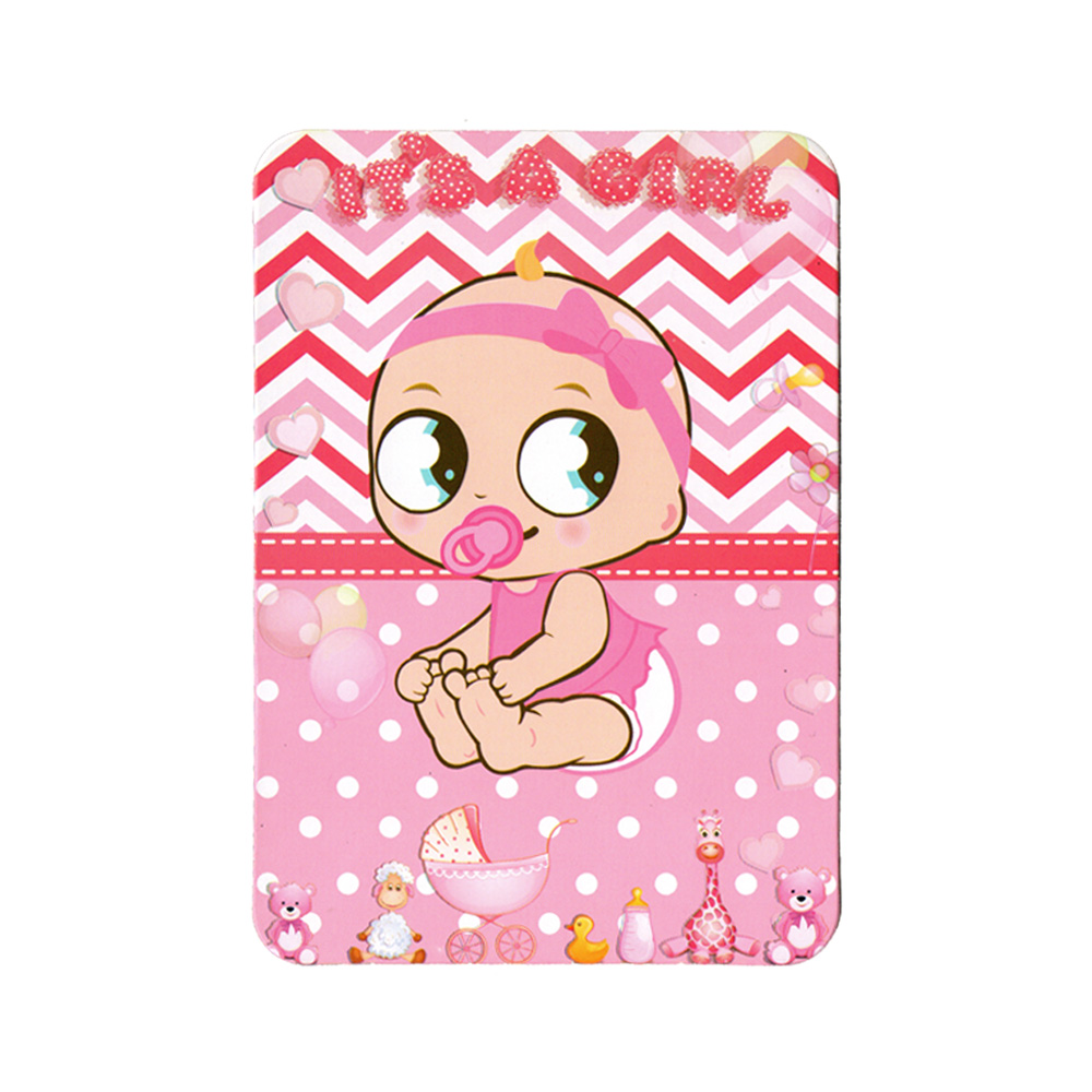 Combo 10 thiệp mời sinh nhật baby - bé gái