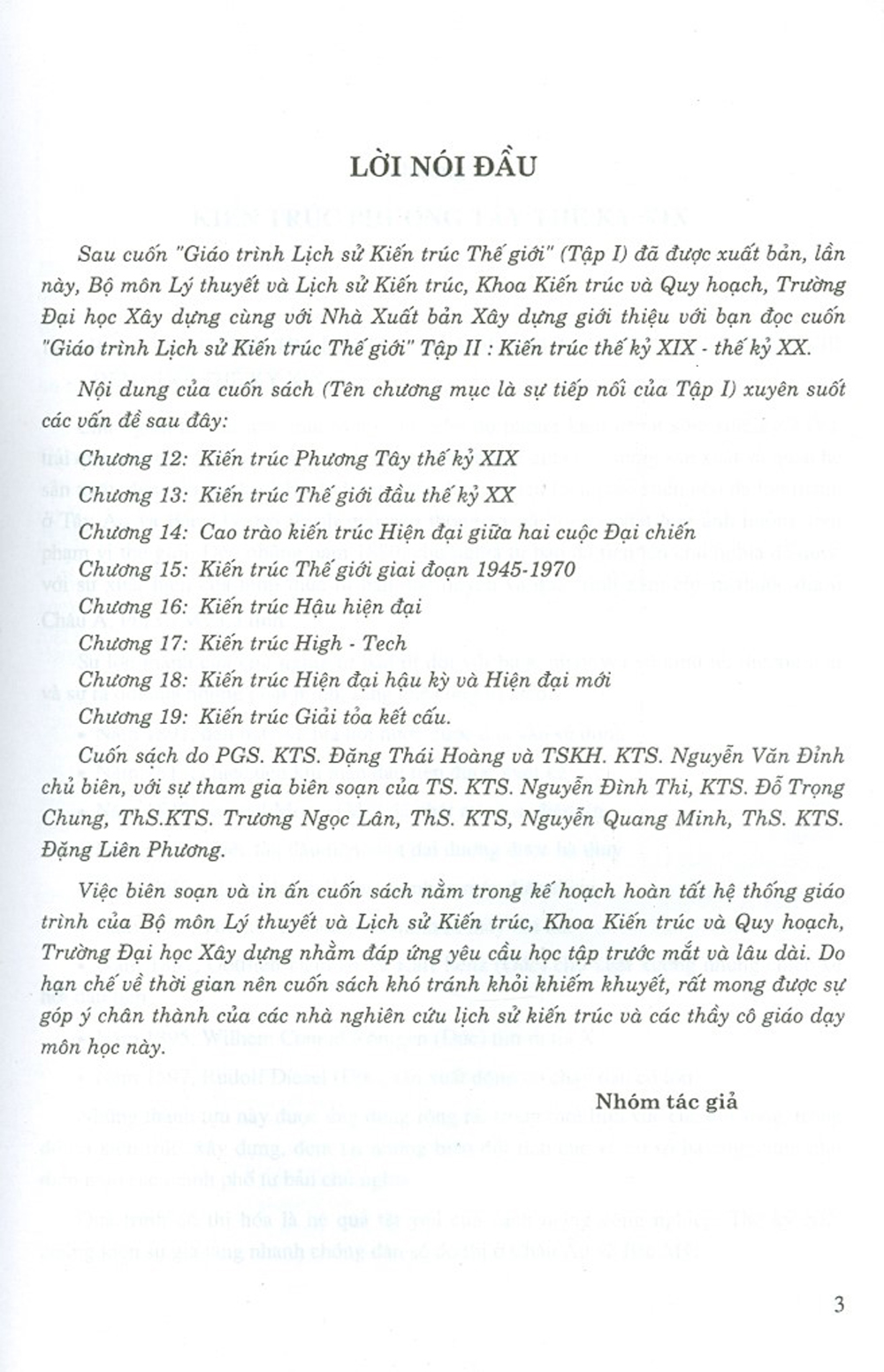 Giáo Trình Lịch Sử Kiến Trúc Thế Giới - Tập 2 (Tái bản)