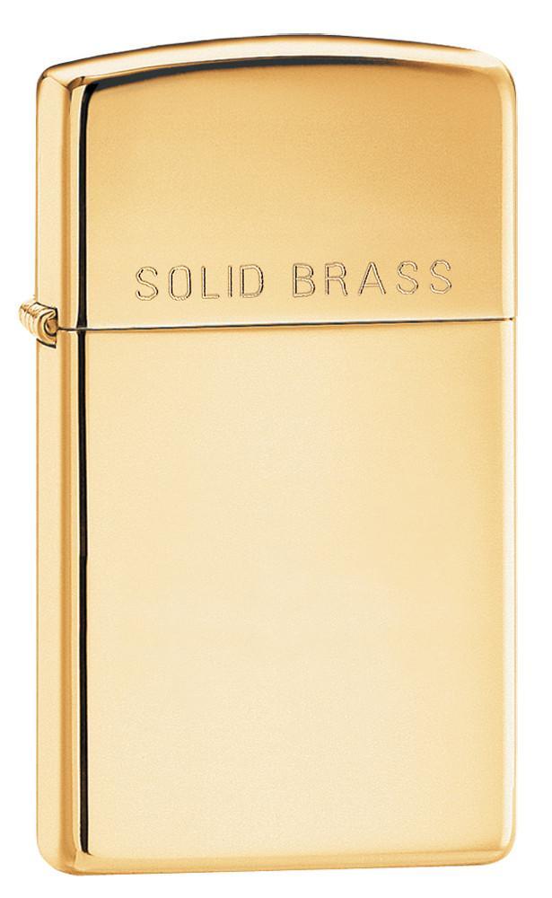 Bật Lửa Zippo Slim Solid Brass 1654B