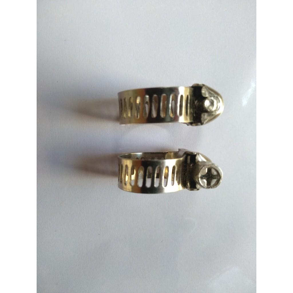 Đai Xiết Inox, Cổ Dê, Đai Xiết ốc 16-25mm