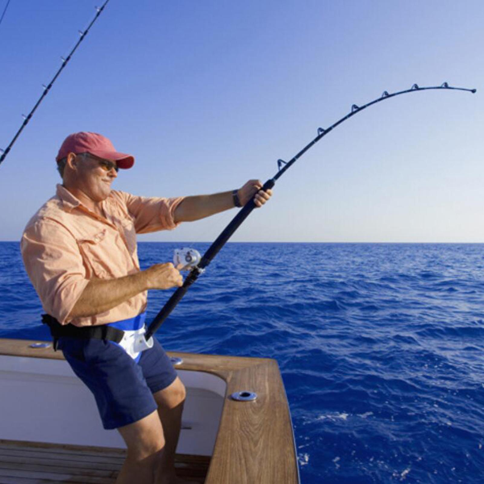 Belly Top Fighting Belt Boat Fishing Rod Holder Pole Support Offshore